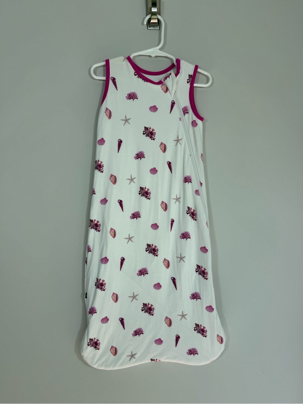 Kyte Baby Bamboo Seashell Ocean Print Sleep Bag Sack Small 0-6M